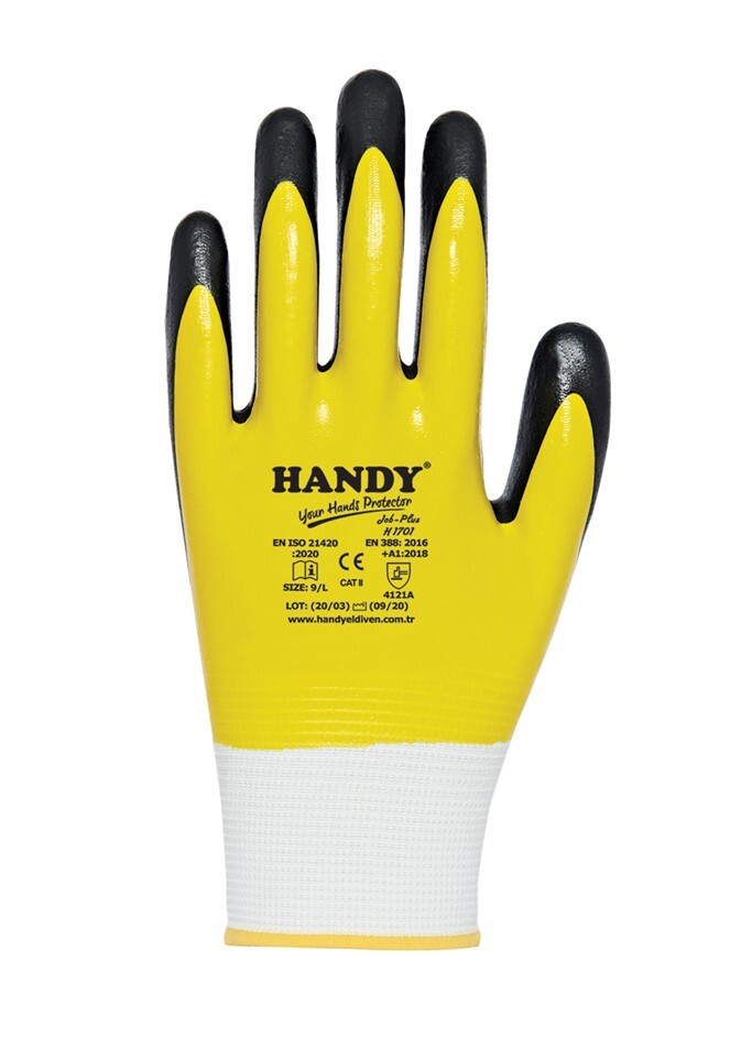 Job Plus H1701 Yellow-Black