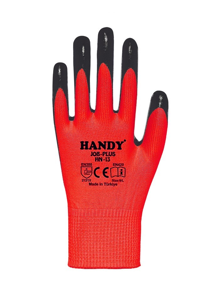 Job Plus HN-13 Red-Black