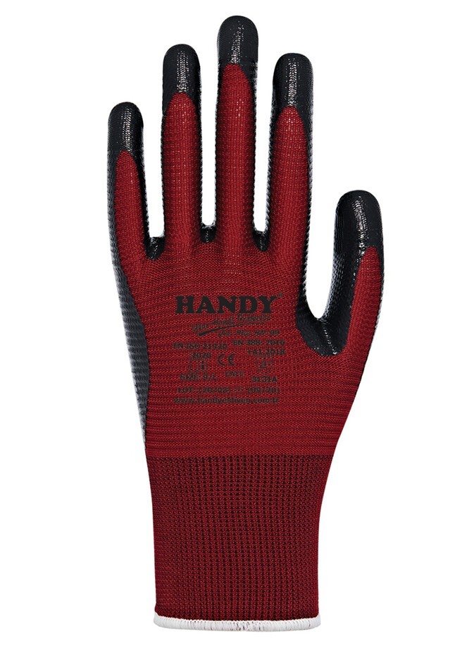 Job Plus HN-99 Burgundy-Black