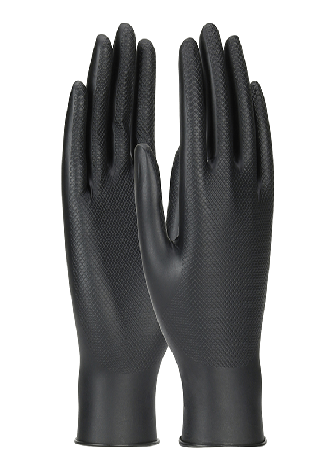 Black Nitrile Grippaz Glove